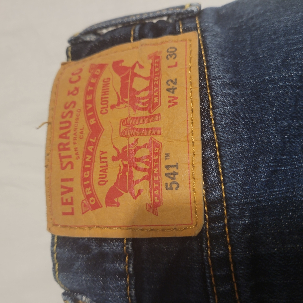 Levi's Blue Straight Jeans Classic Style